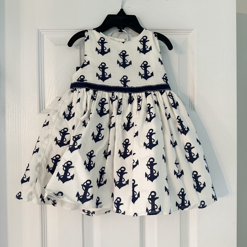 **NWT Pippa and Julie Nautical Dress with Anchors**